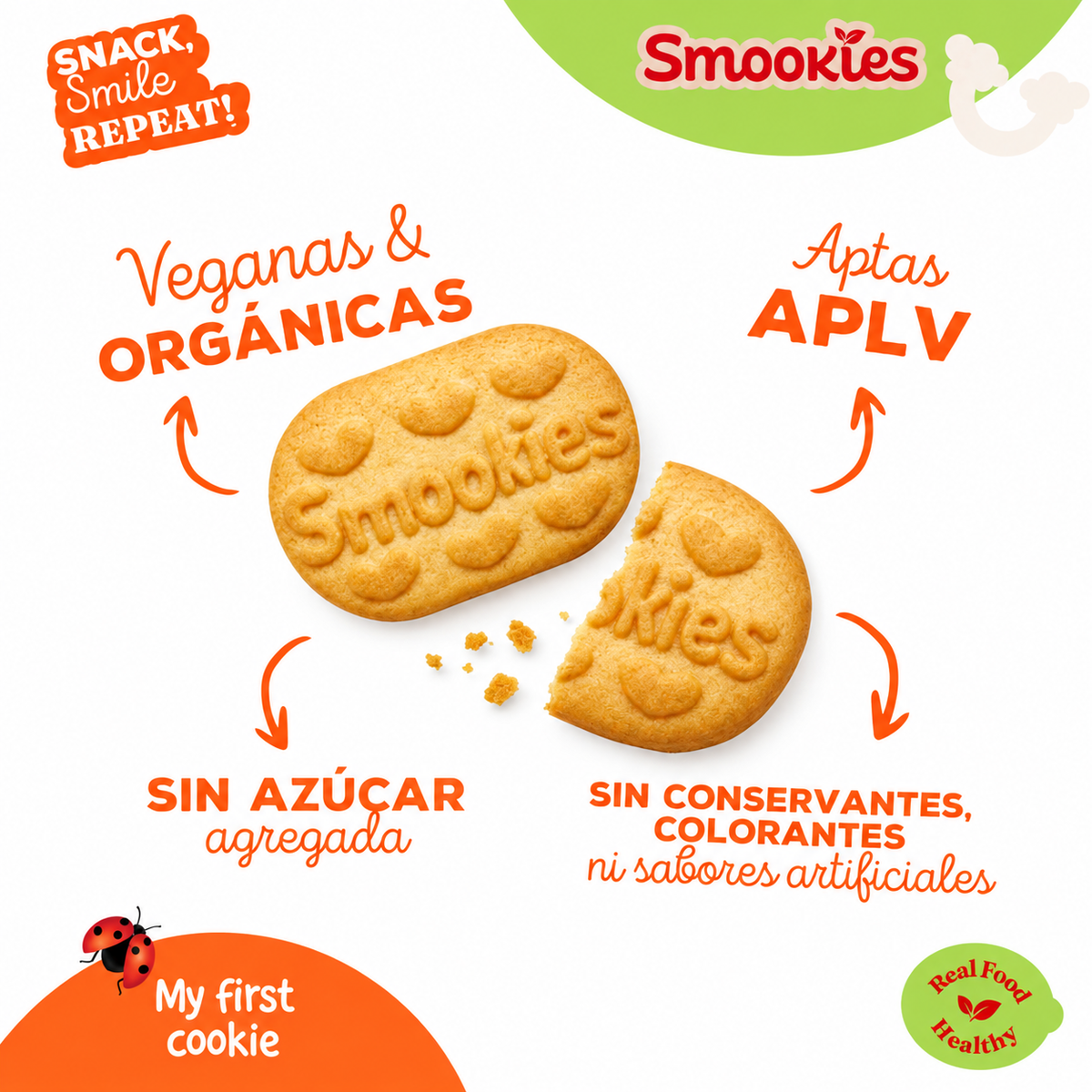 Galletitas Smookies Baby 150g