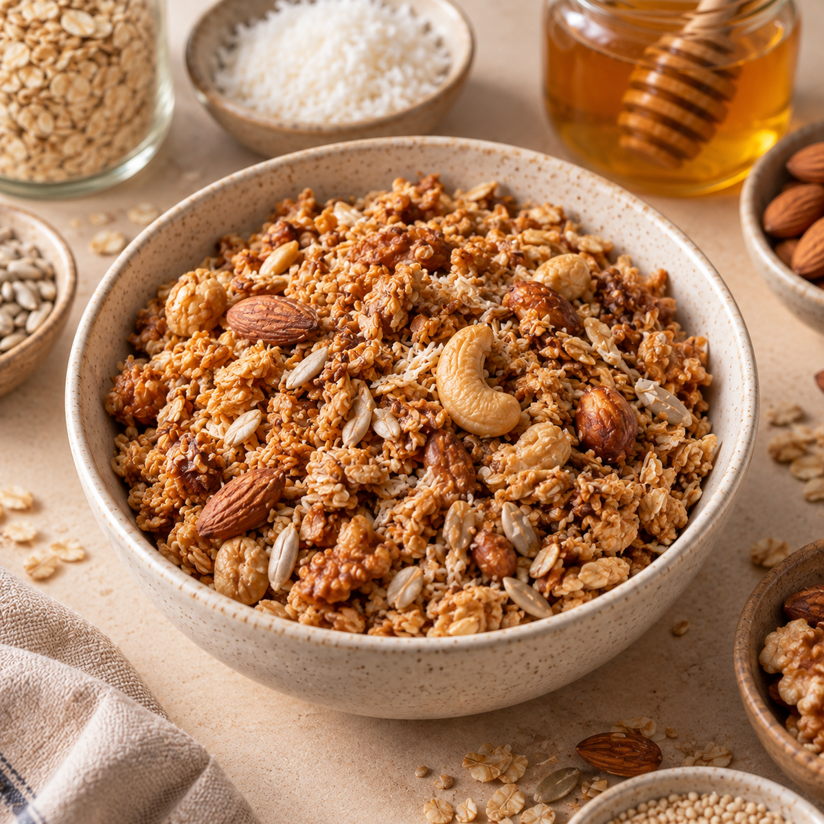 Granola de Frutos Secos